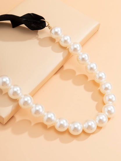 Elegance Tied in Pearls