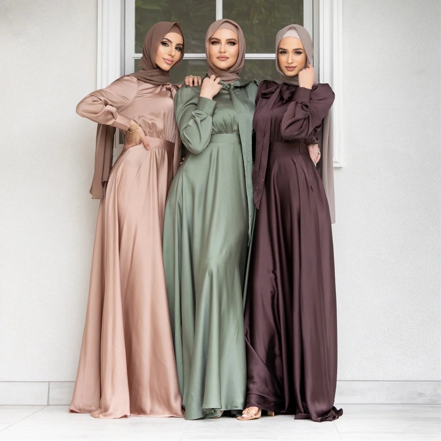 Yasmina - Dubai Satin Abaya